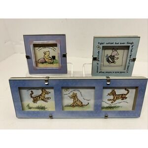 VTG Disney Winnie The Pooh Miniature Pictures, Tigger, Pooh, Piglet Classic Pooh